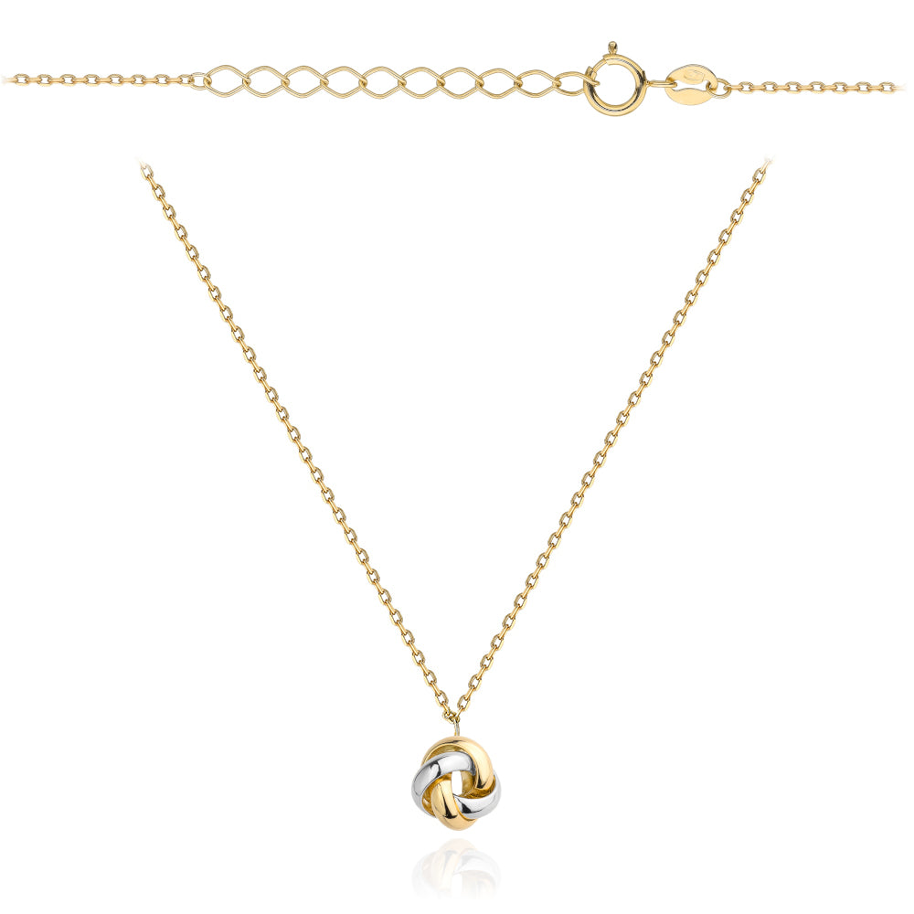 Colier Aur 14K Nod Rodiat