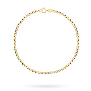 Brățară de Gleznă Aur 14K Model Gucci Plat