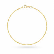 Bratara De Picior Aur 14K - Model Rolo 1,4 Mm