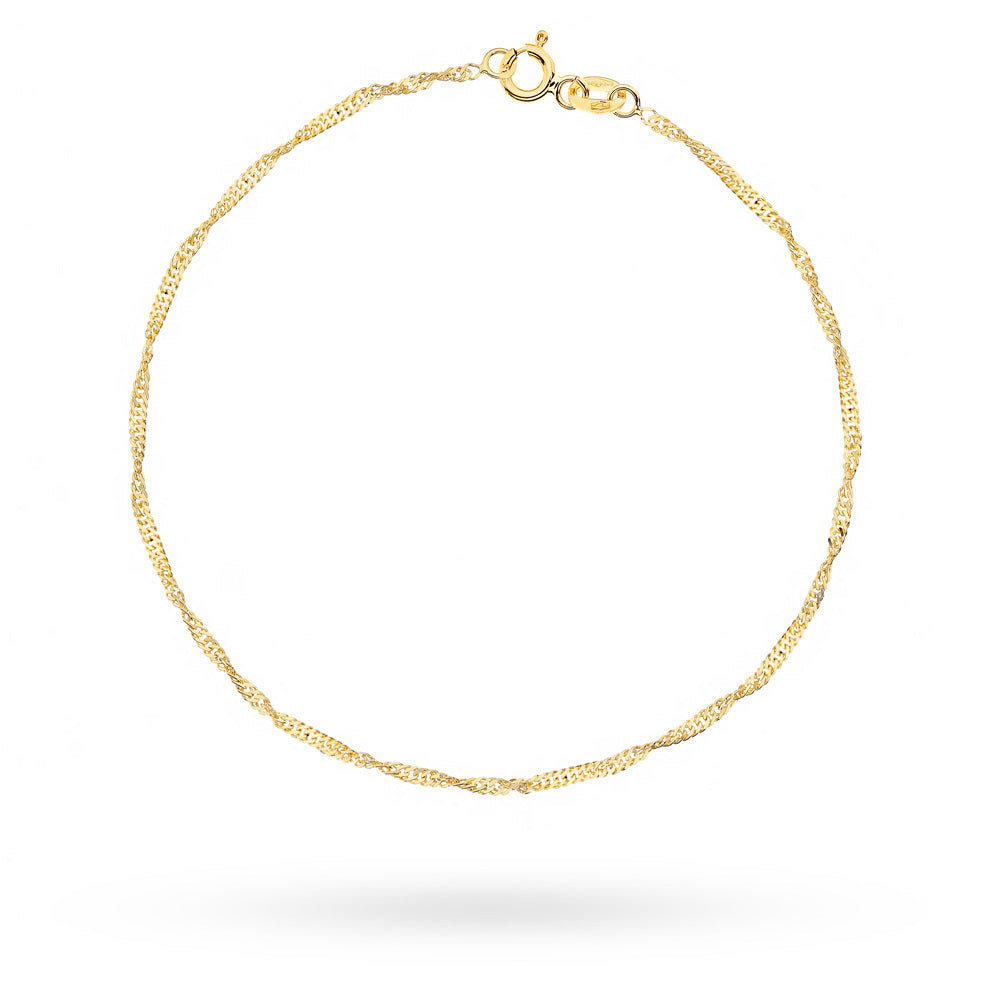 Brățară Aur 14K Splot Singapure 035