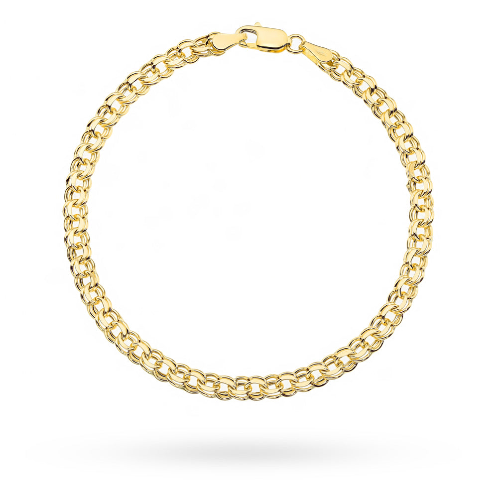 Brățară Din Aur 14K - Model Splot Garibaldi - 070