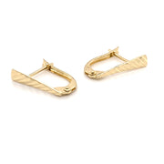 Cercei Aur 14K Diamantate