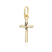 Pandantiv Cruciuliță Delicată Din Aur 14K
