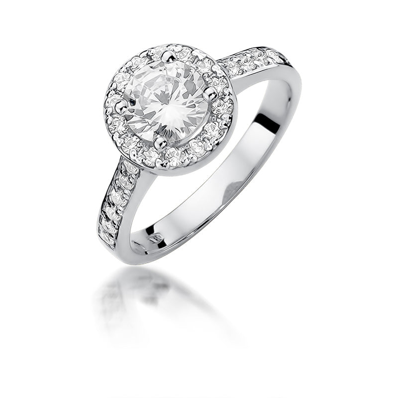 Inel Aur 14k cu Diamant 1.37 ct