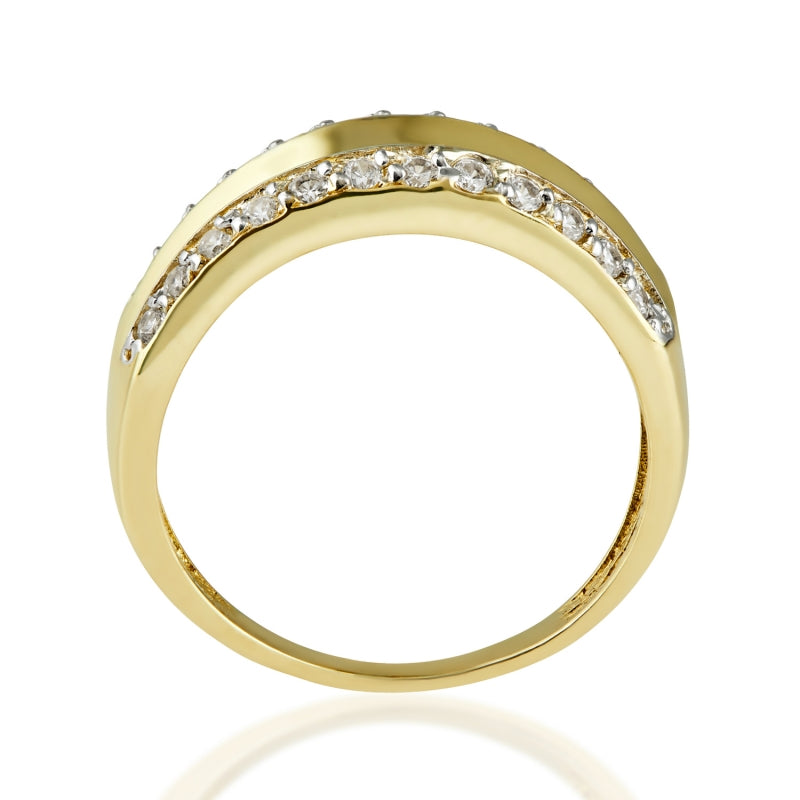 Inel Aur 8K cu Zirconiu