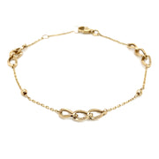 Bratara Lant cu Zale- Aur 14k