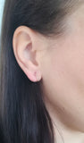 Cercei din Aur 8k, super usori - 1cm