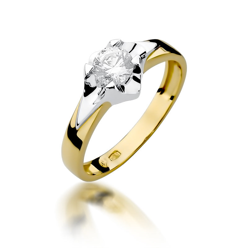 Inel Aur 14k cu Diamant 0.50 ct