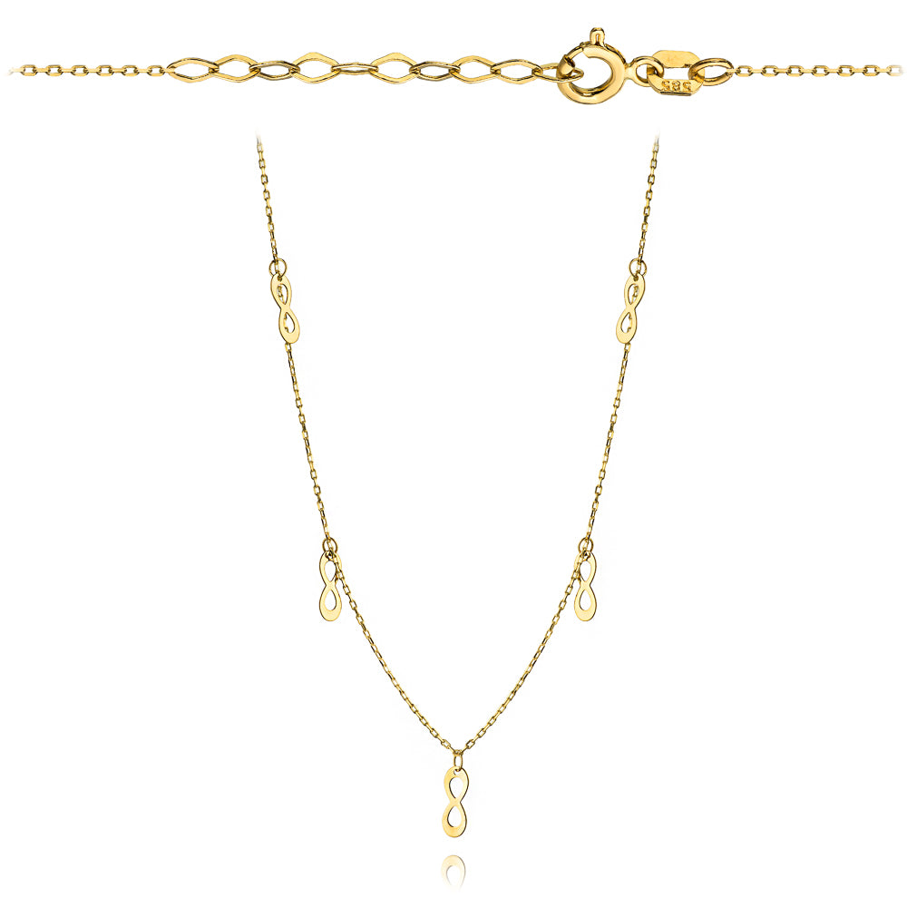 Colier cu Infinit- Aur 14k