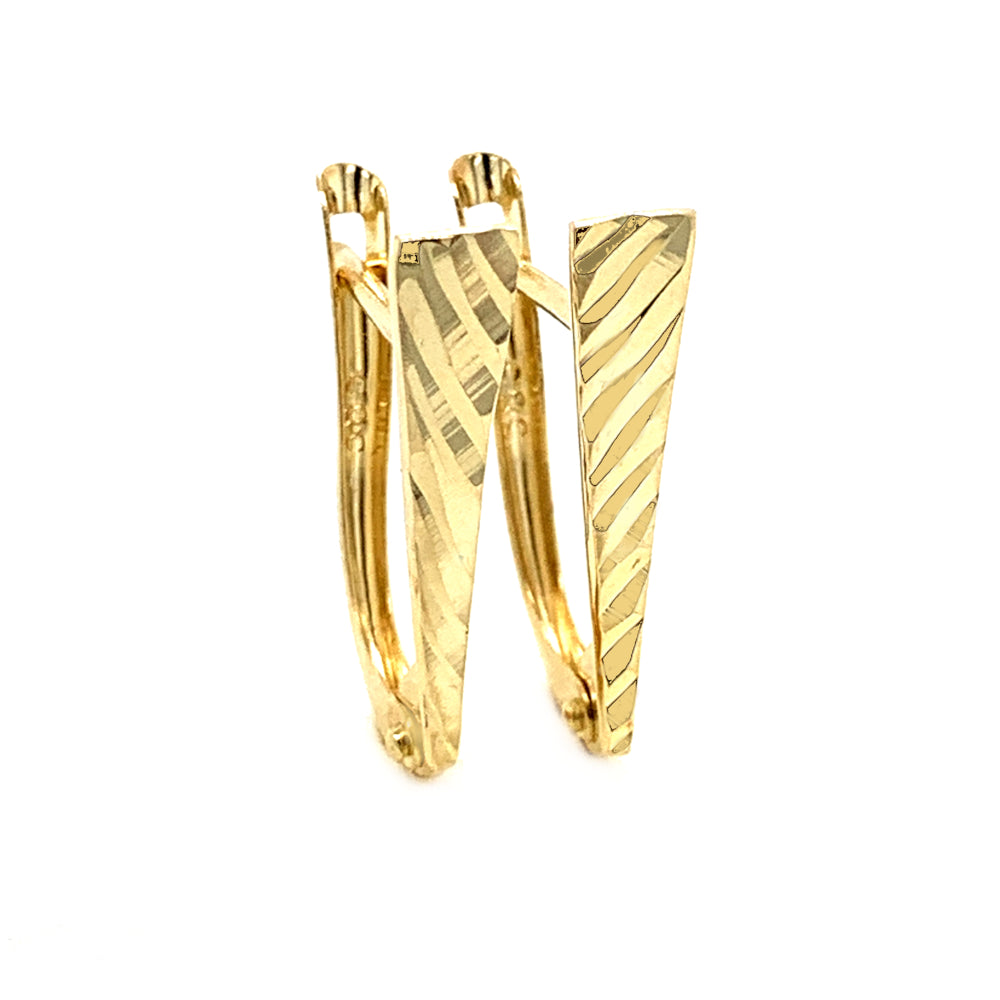 Cercei Aur 14K Diamantate