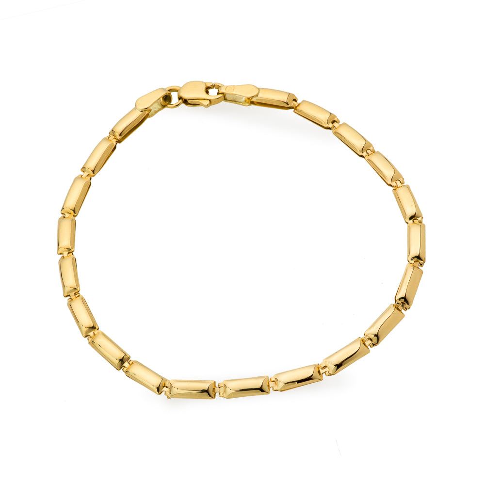 Brățară Elegantă din Aur 14K Galben - Colecția Simple