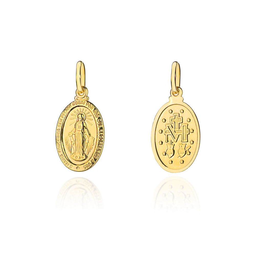 Pandantiv Aur 14k cu Fecioara Maria