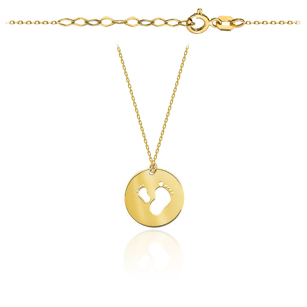 Colier Aur 14k cu Picioruse