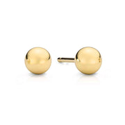 Cercei Aur 14k cu Bilute 7 mm