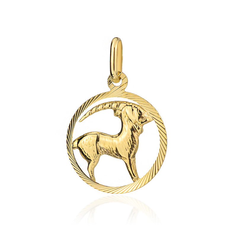 Pandantiv Aur Zodia Capricorn 14K