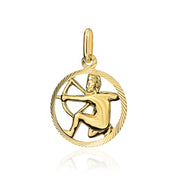 Pandantiv Aur 14K cu Semnul Zodiacal Sagetator