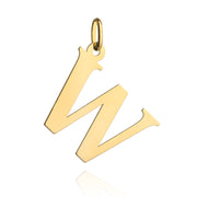 Pandantiv Aur 14k cu Litera W