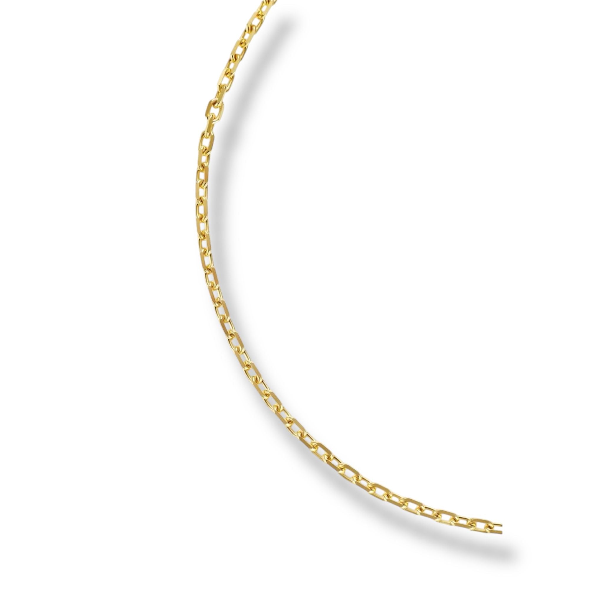Lant Aur 14k Forzatina 50  cm