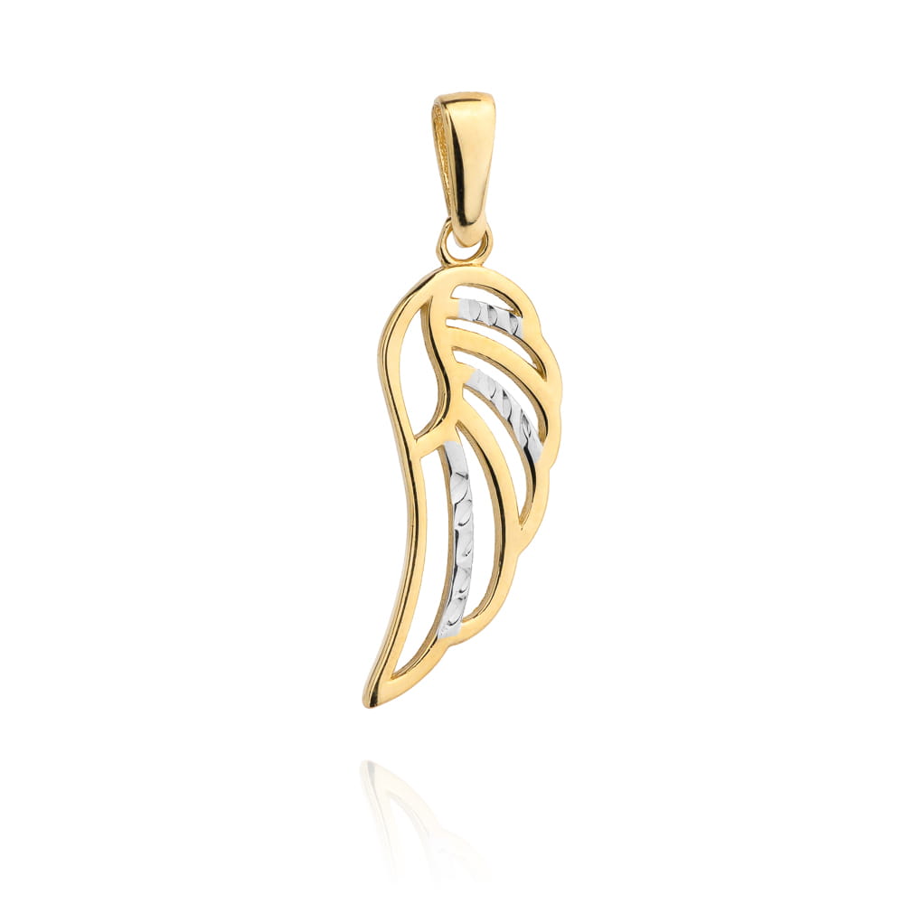 Pandantiv Aripa de Inger din Aur 14k