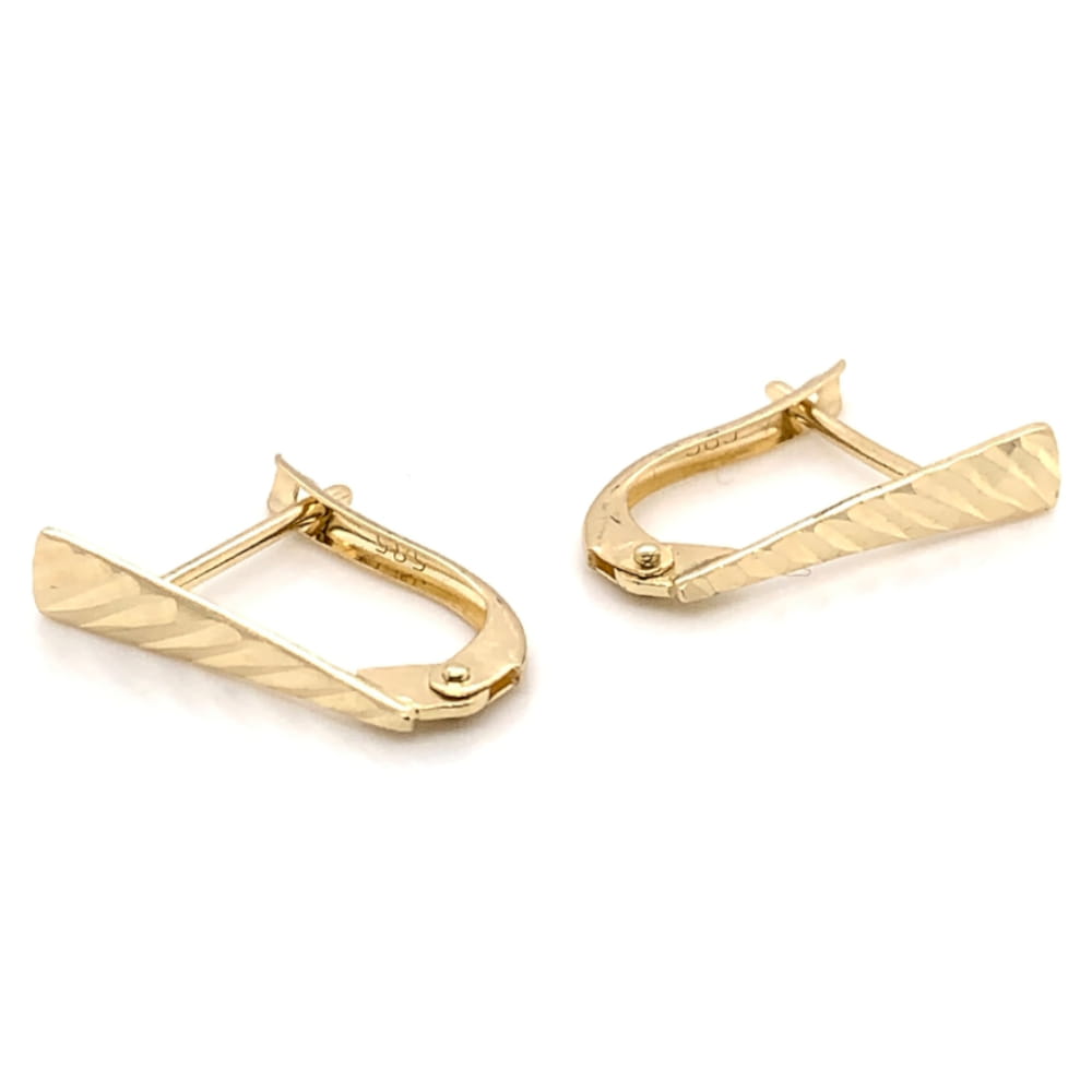 Cercei Aur 14K Diamantate