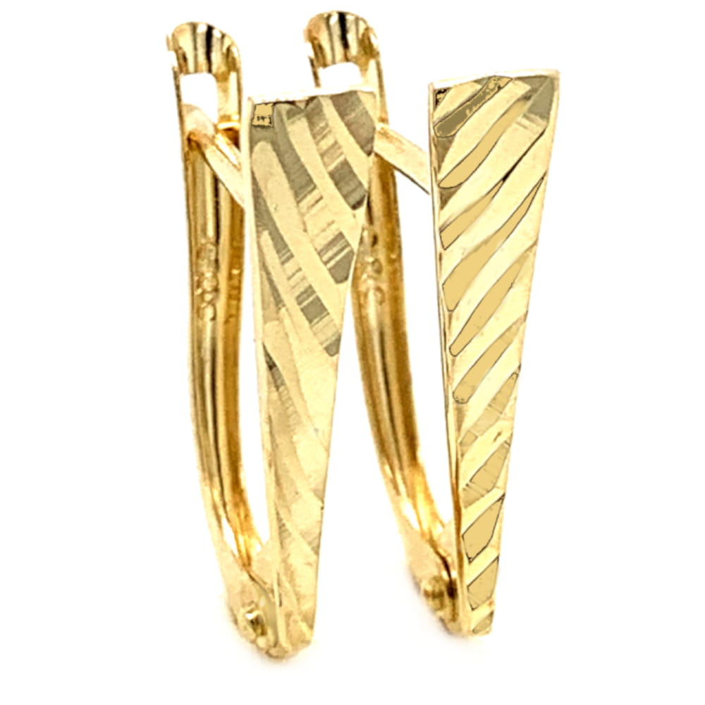 Cercei Aur 14K Diamantate