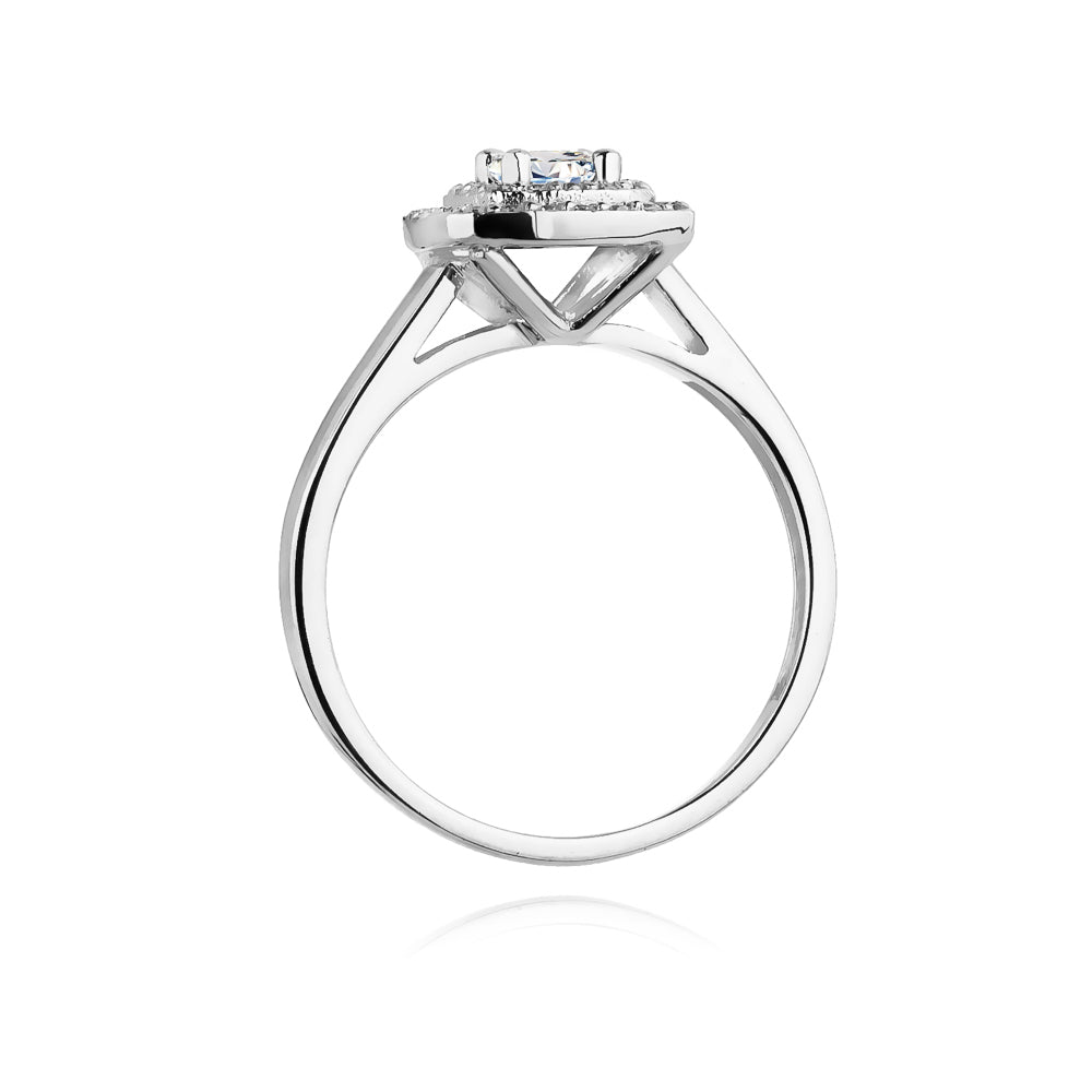 Inel Aur 14k cu Diamante 0.50 ct