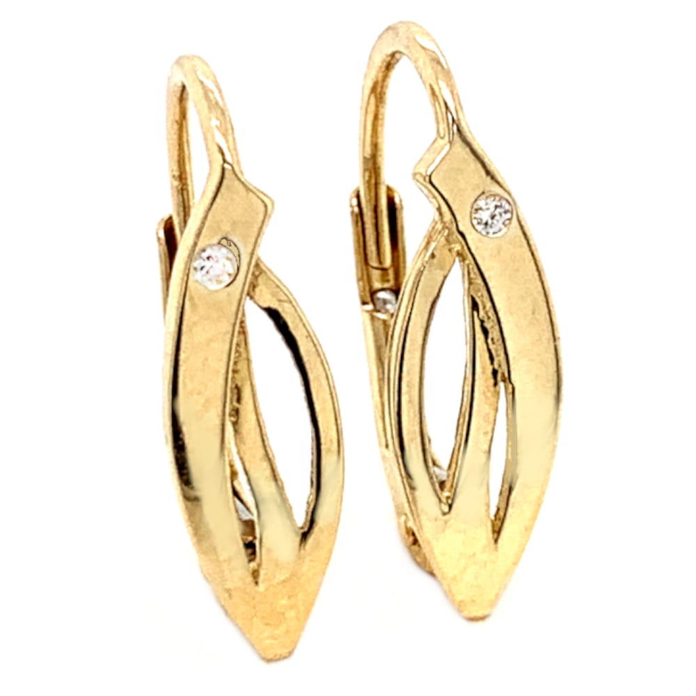 Cercei Aur 14K cu Zirconiu