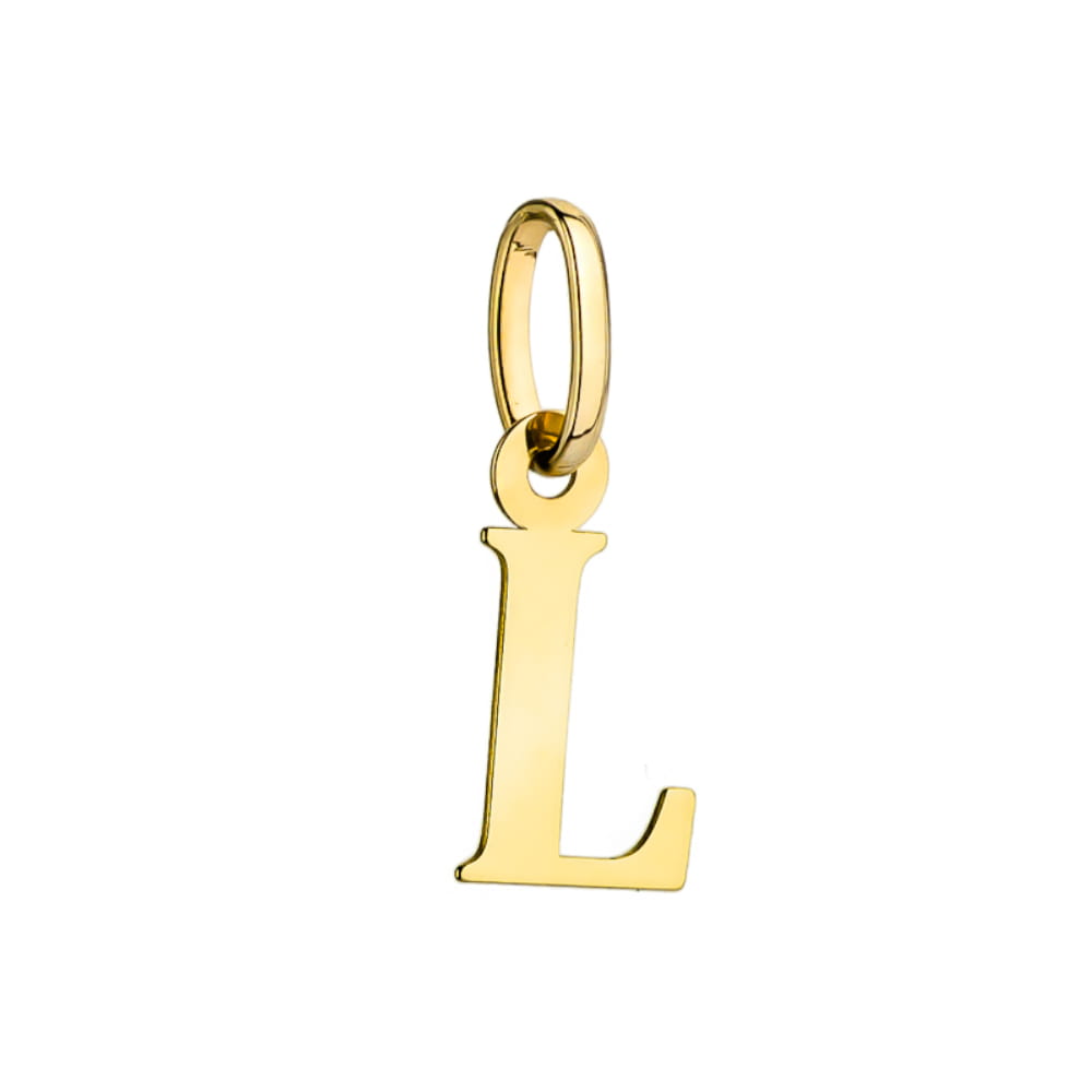 Pandantiv din Aur 14K - Litera L