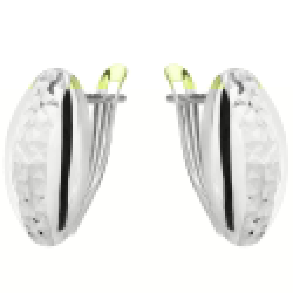 Cercei Aur 14k cu Model Roz si Alb
