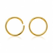 Cercei Aur 14K creole 10mm