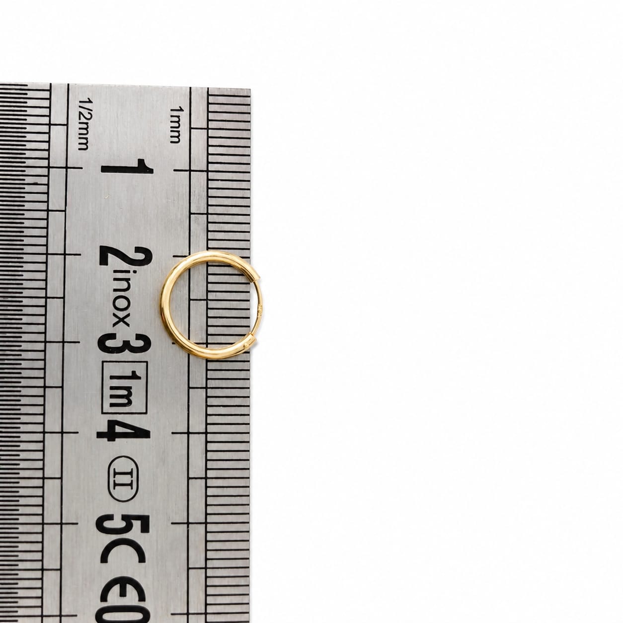 Cercei Aur 14K creole 1.50x13mm