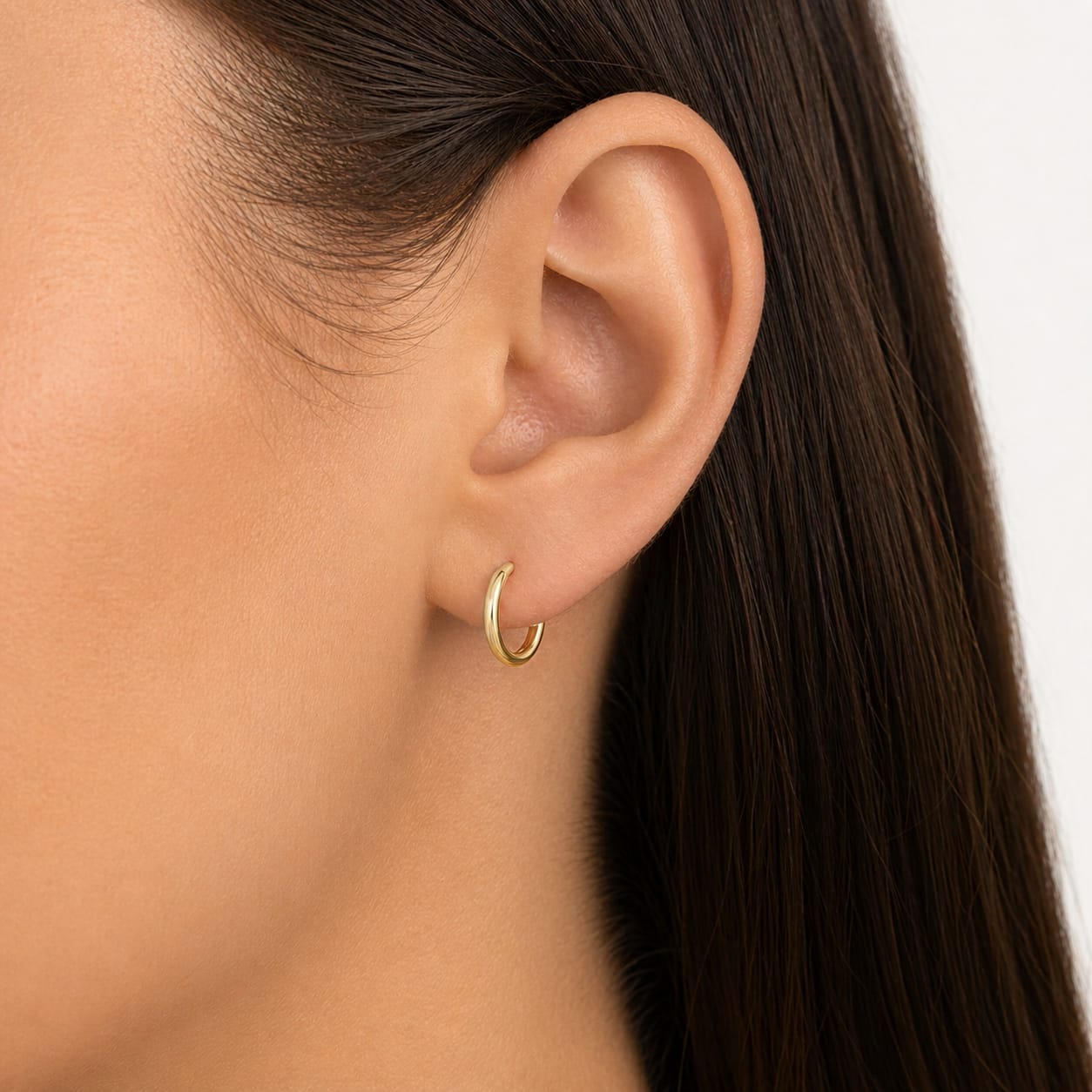 Cercei Aur 14K creole 1.50x13mm