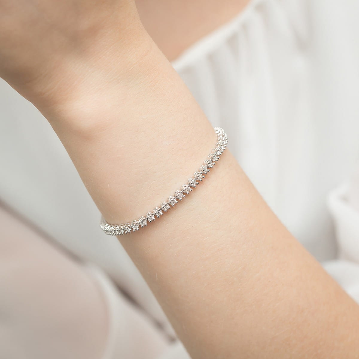 Brățară Aur 14K B0028 cu Diamante 2.16ct