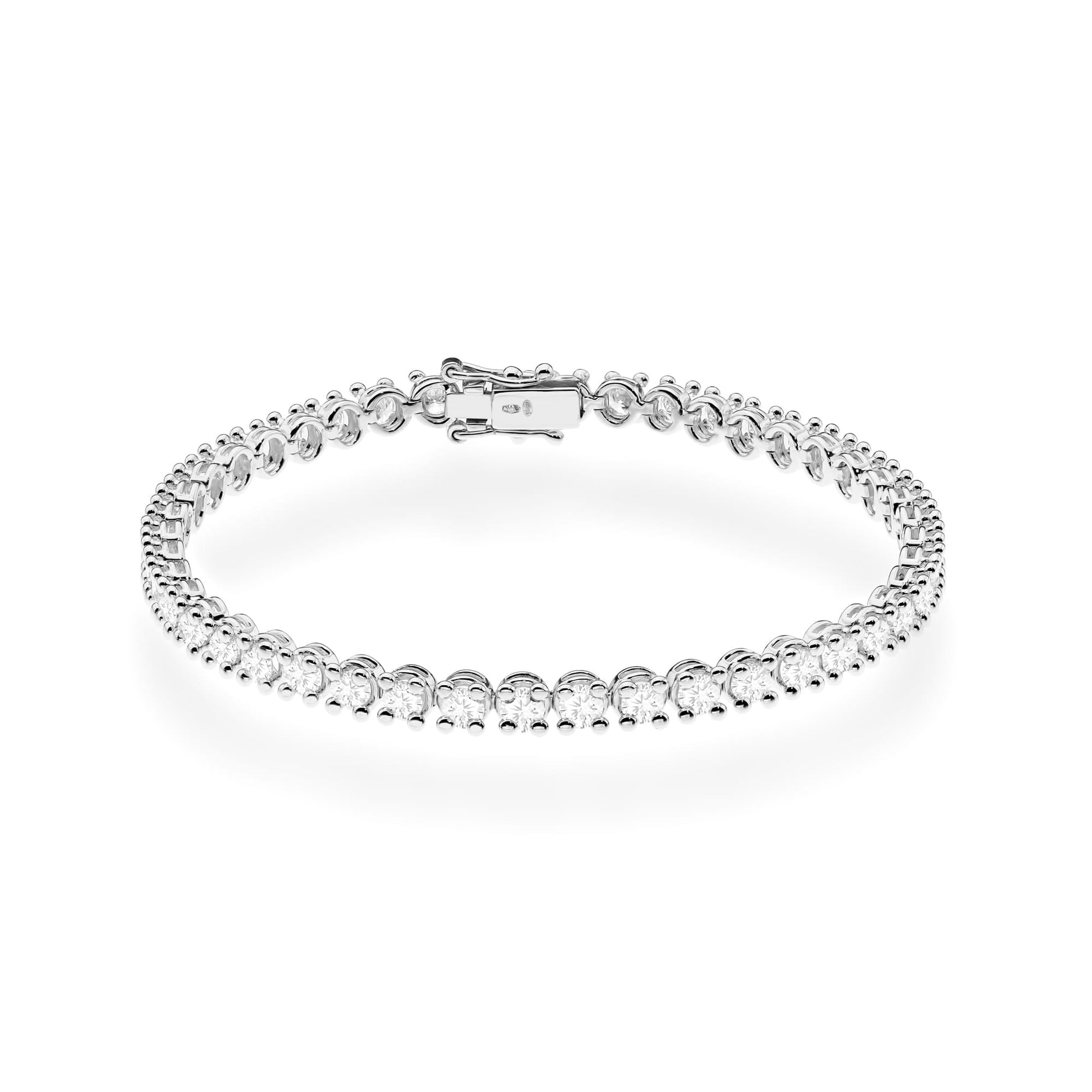 Brățară Aur 14K cu Diamante Cultivate în Laborator