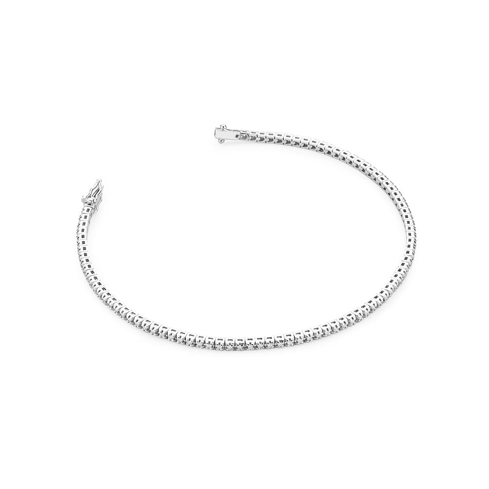 Bratara Aur 14 K cu Diamante 0.45 ct