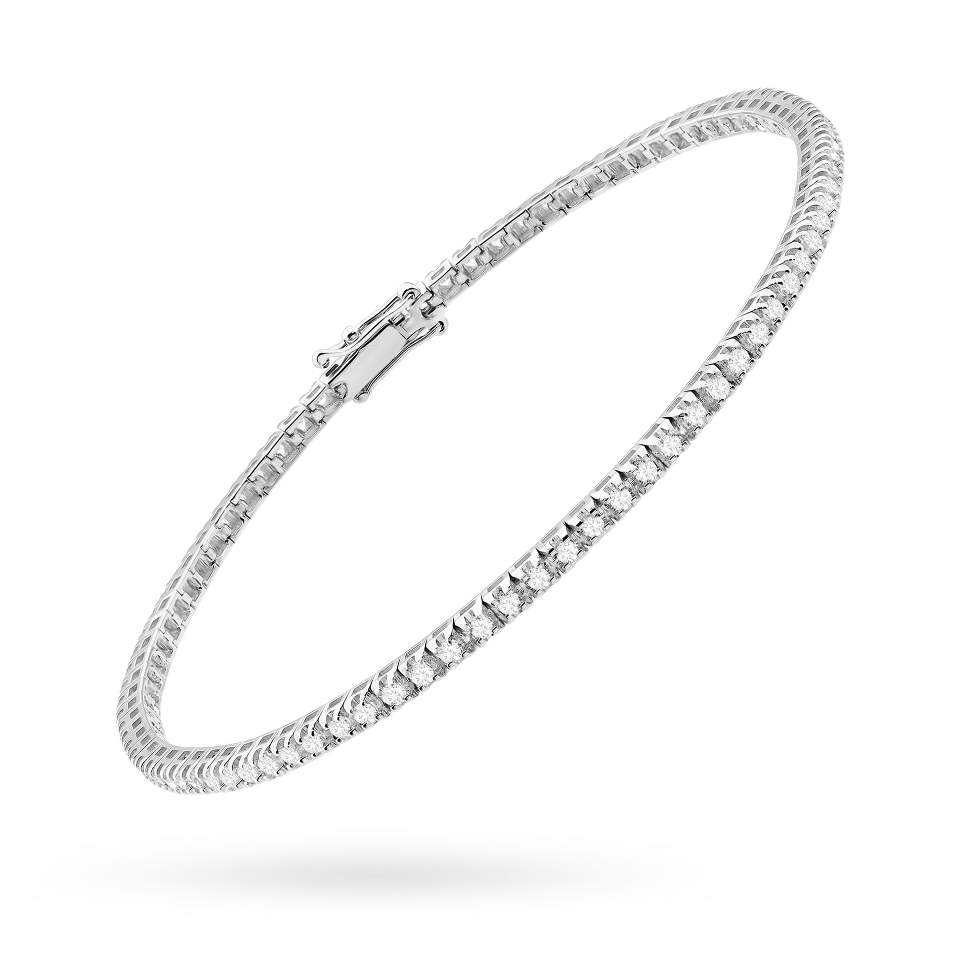 Bratara Aur 14K cu Diamante de Laborator 1.204 ct