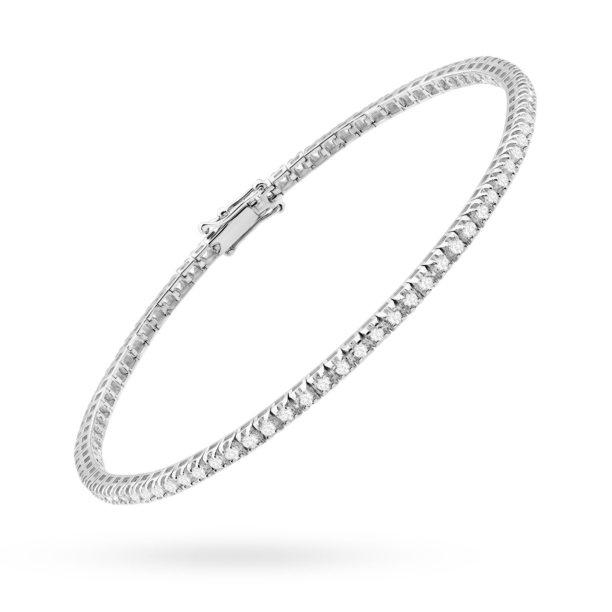 Bratara Aur 14K cu Diamante de Laborator 1.204 ct
