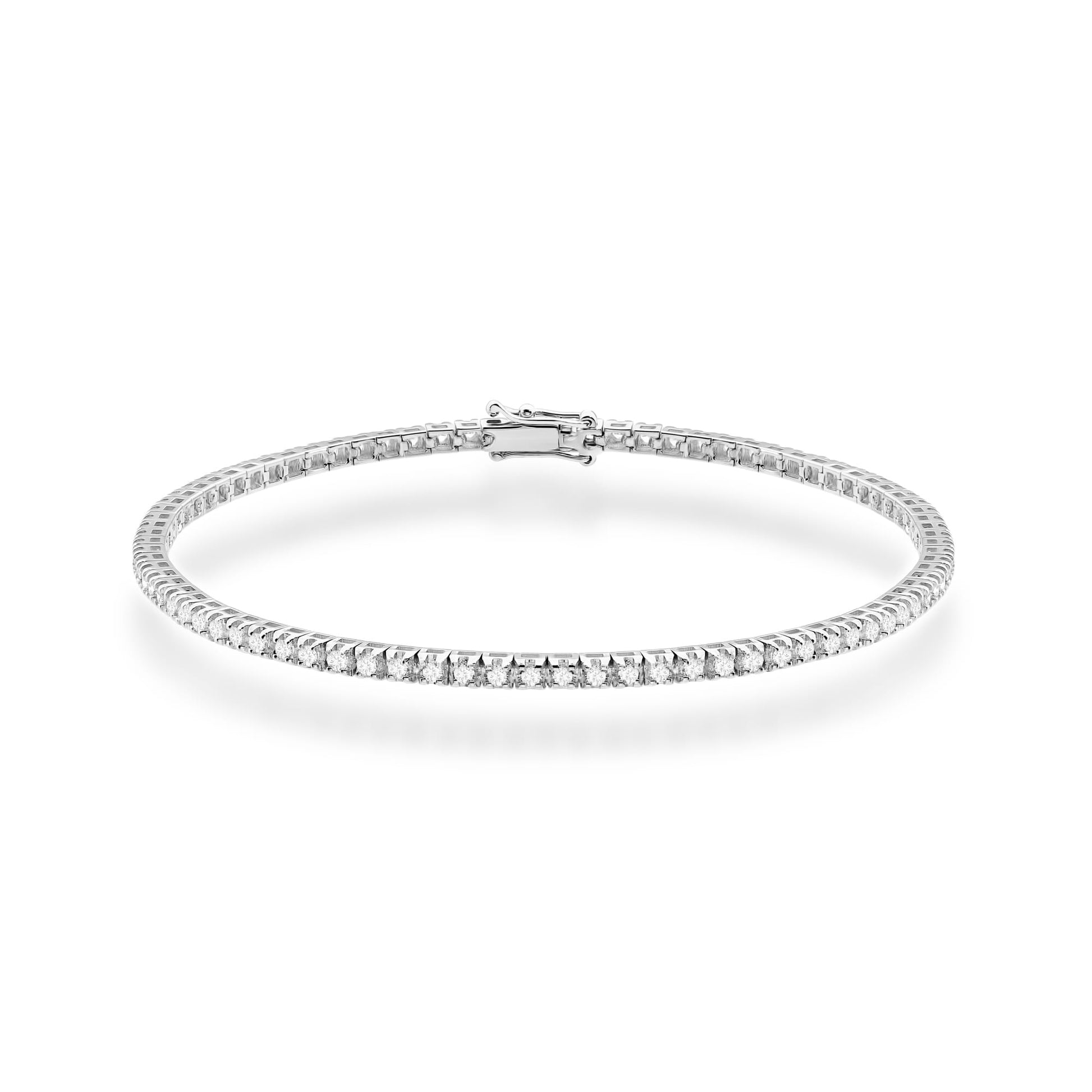 Bratara Aur 14K cu Diamante de Laborator 1.15 ct