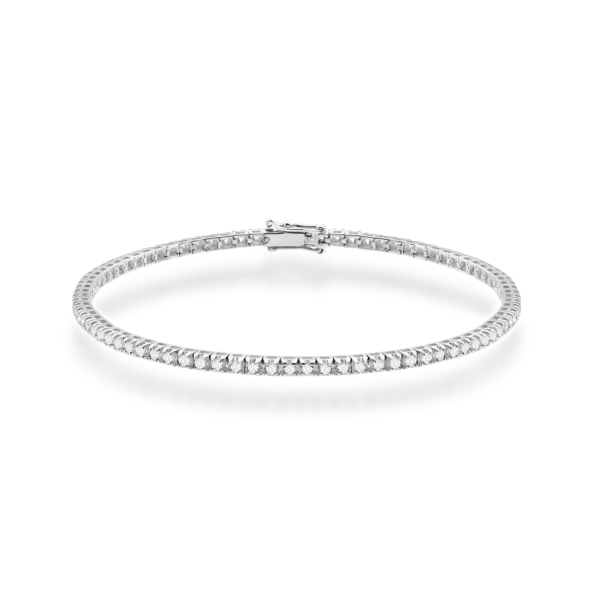 Bratara Aur 14K cu Diamante de Laborator 1.15 ct