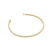Bratara Aur 14 K cu Diamante 0.45 ct