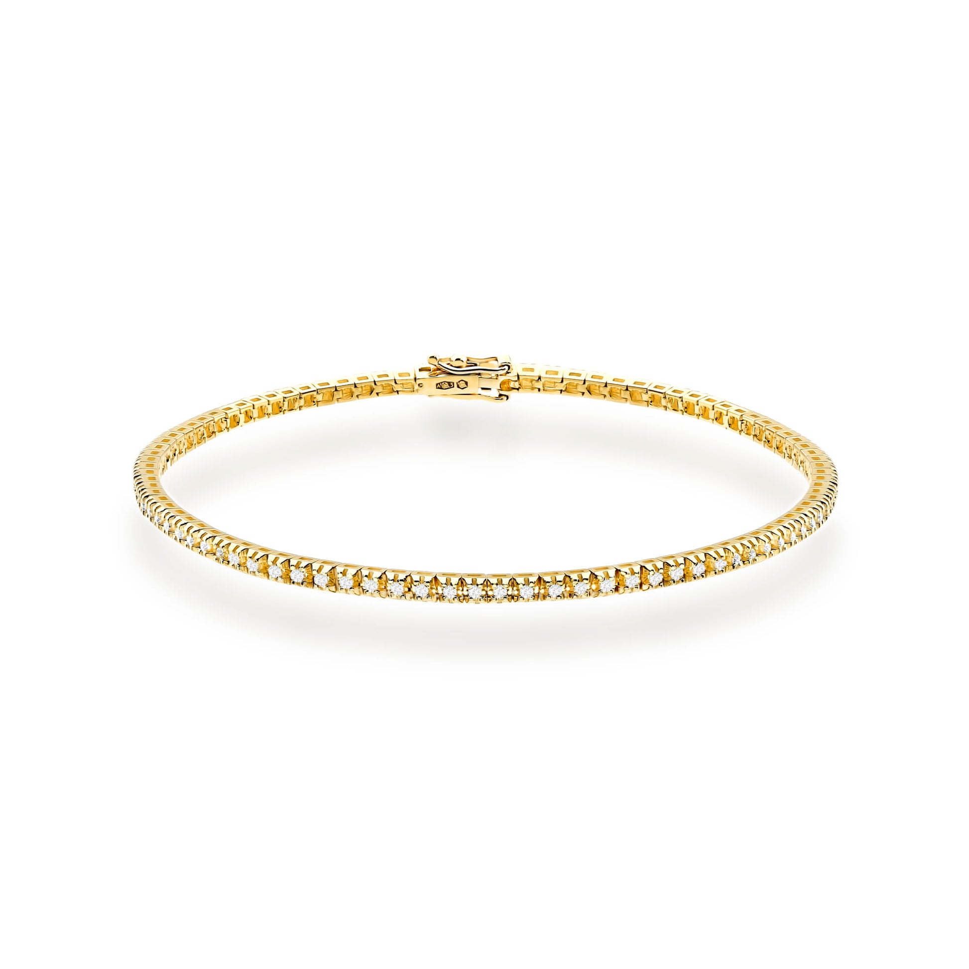 Bratara Aur 14K cu Diamante Naturale 0.48 ct