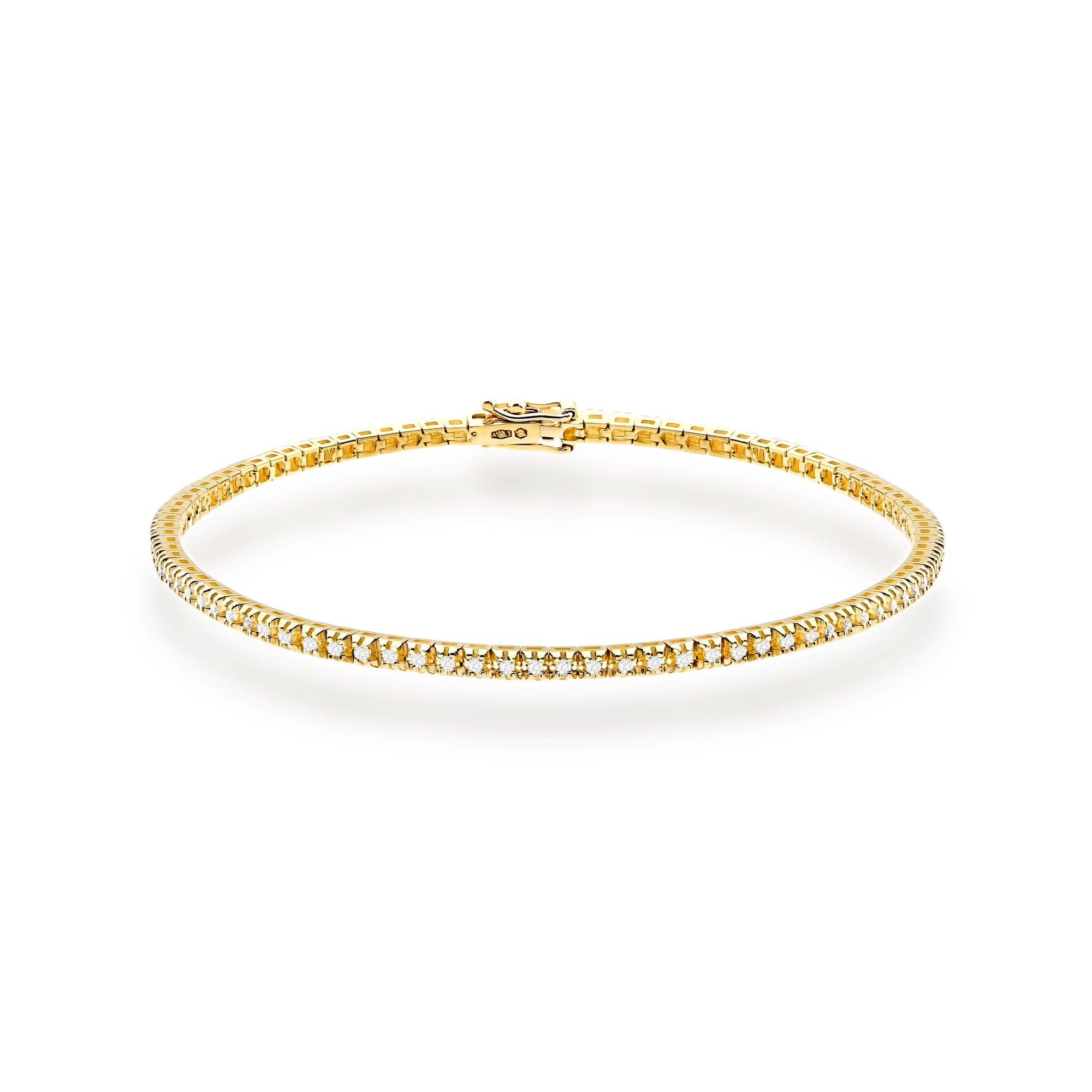 Bratara Aur 14K cu Diamante Naturale 0.48 ct