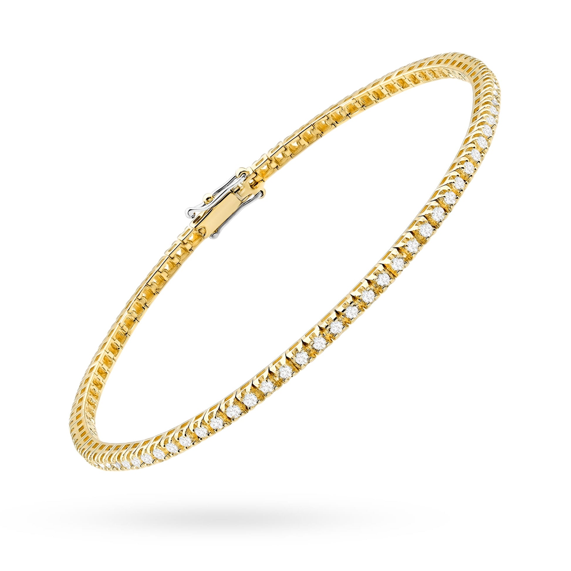 Bratara Aur 14K cu Diamante Naturale 1.15 ct