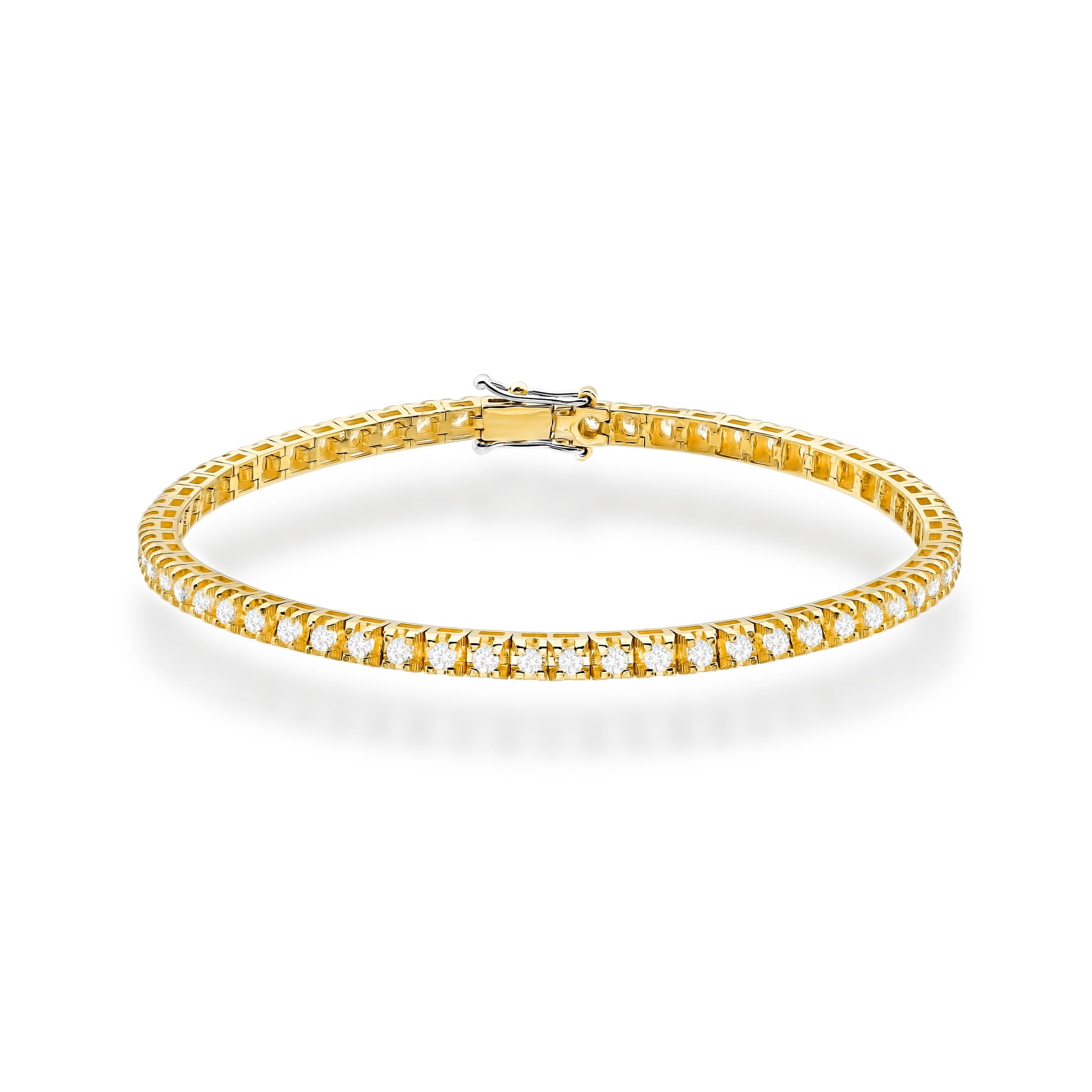 Bratara Aur 14K cu Diamante Naturale 1.89 ct