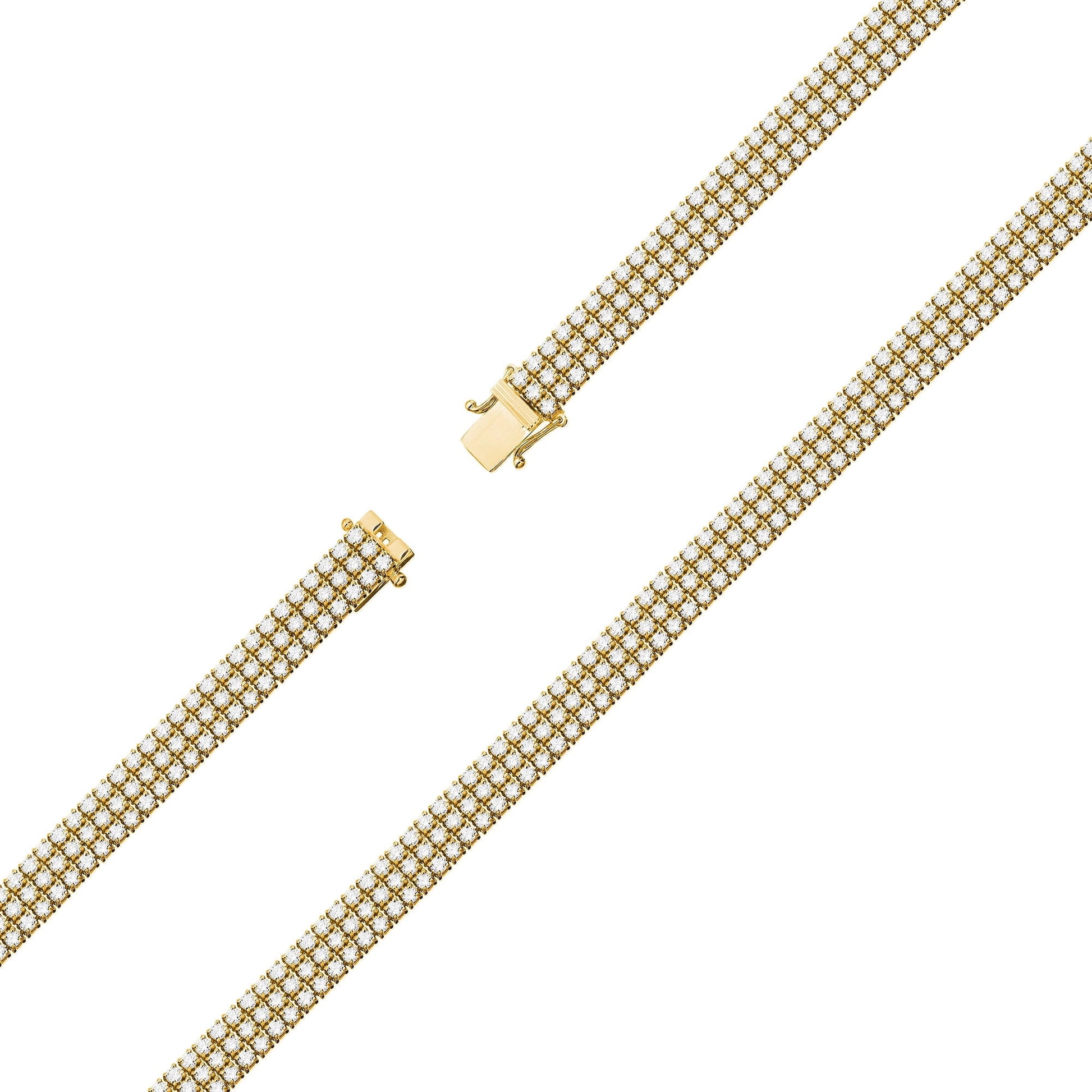 Brățară Aur 14K B0035 Diamante 4.44ct