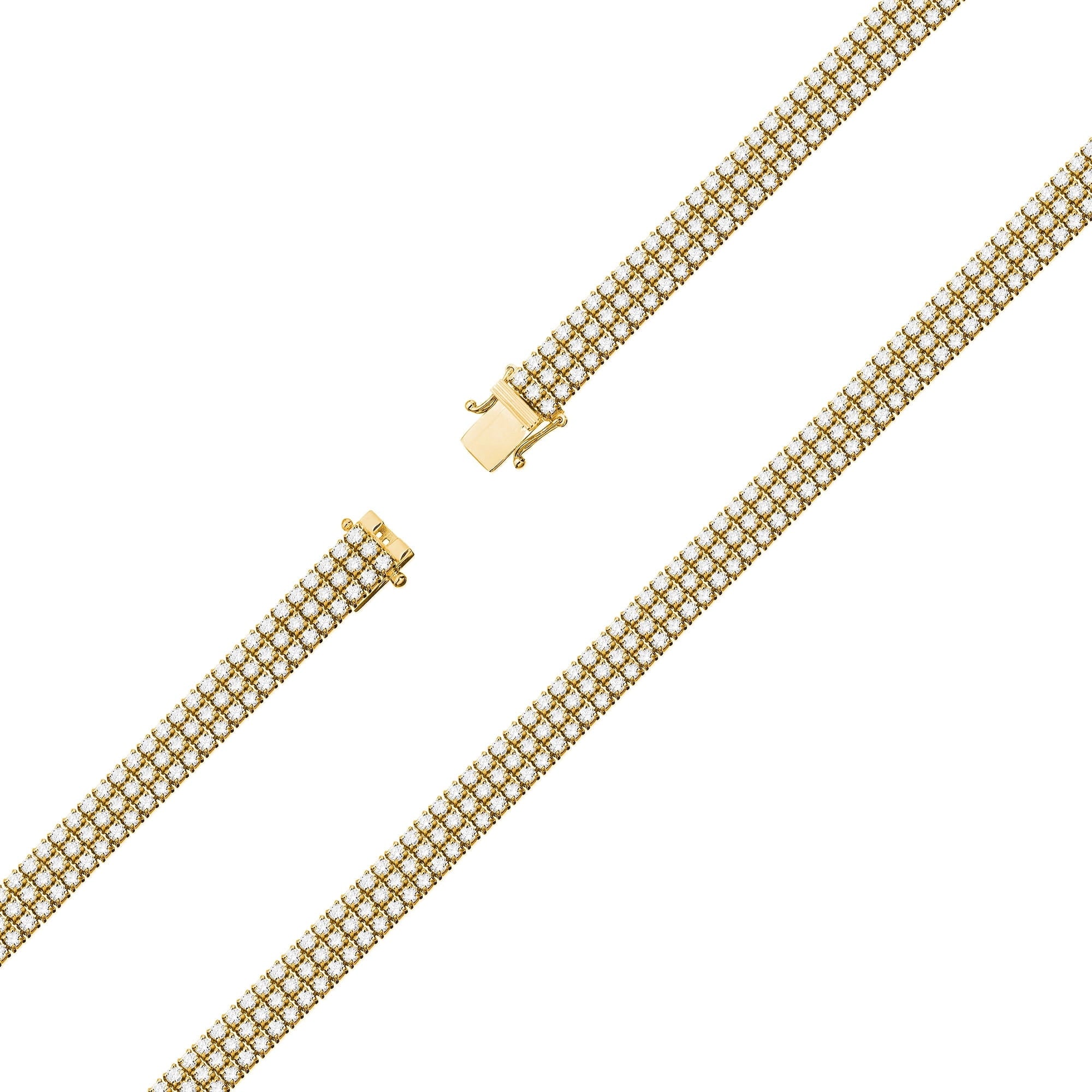Brățară Aur 14K B0035 Diamante 4.44ct