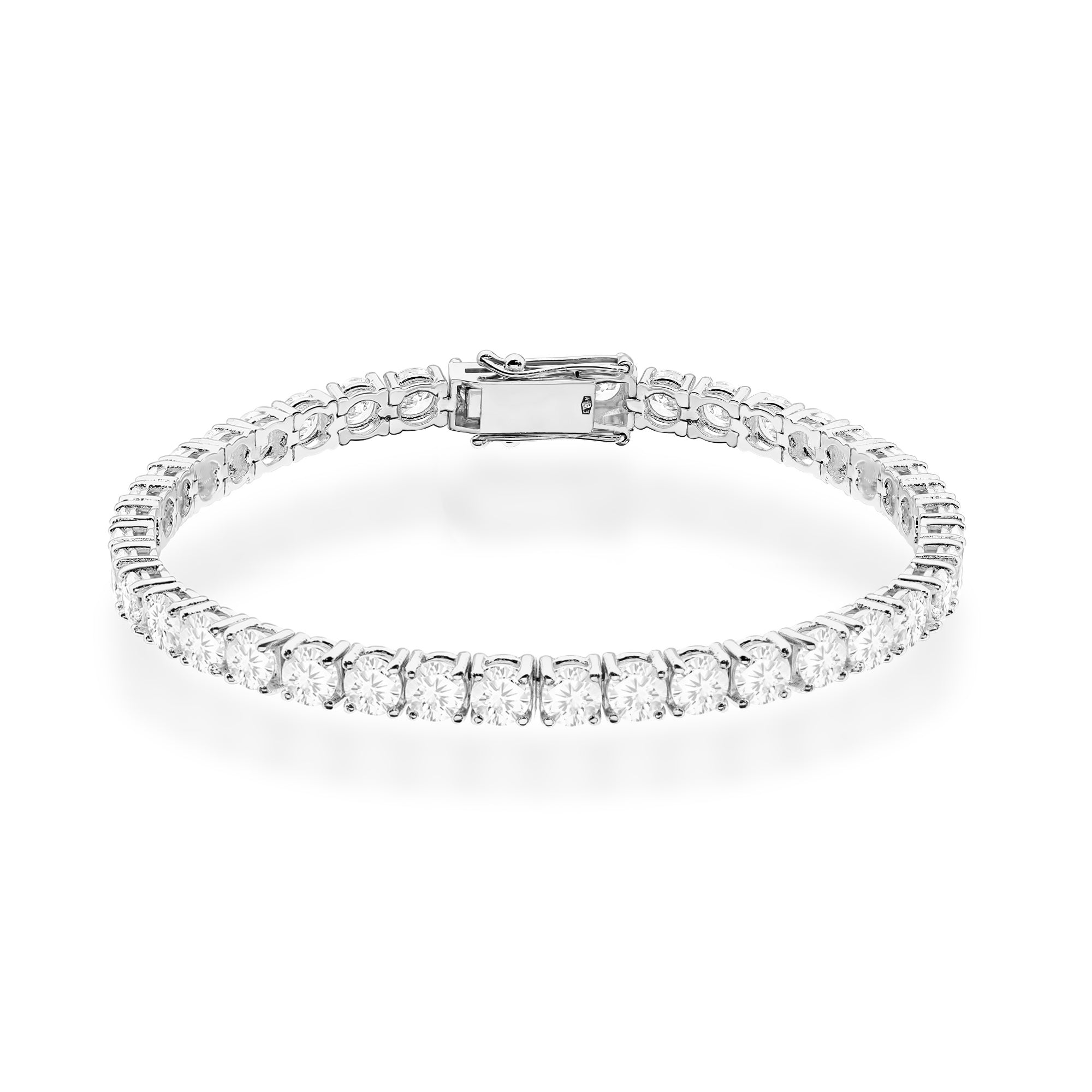 Bratara Aur 14K cu Diamante de Laborator 12.00 ct