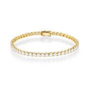 Bratara Aur 14K cu Diamante de Laborator 6.24 ct