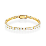 Bratara Aur 14K cu Diamante de Laborator 12.00 ct