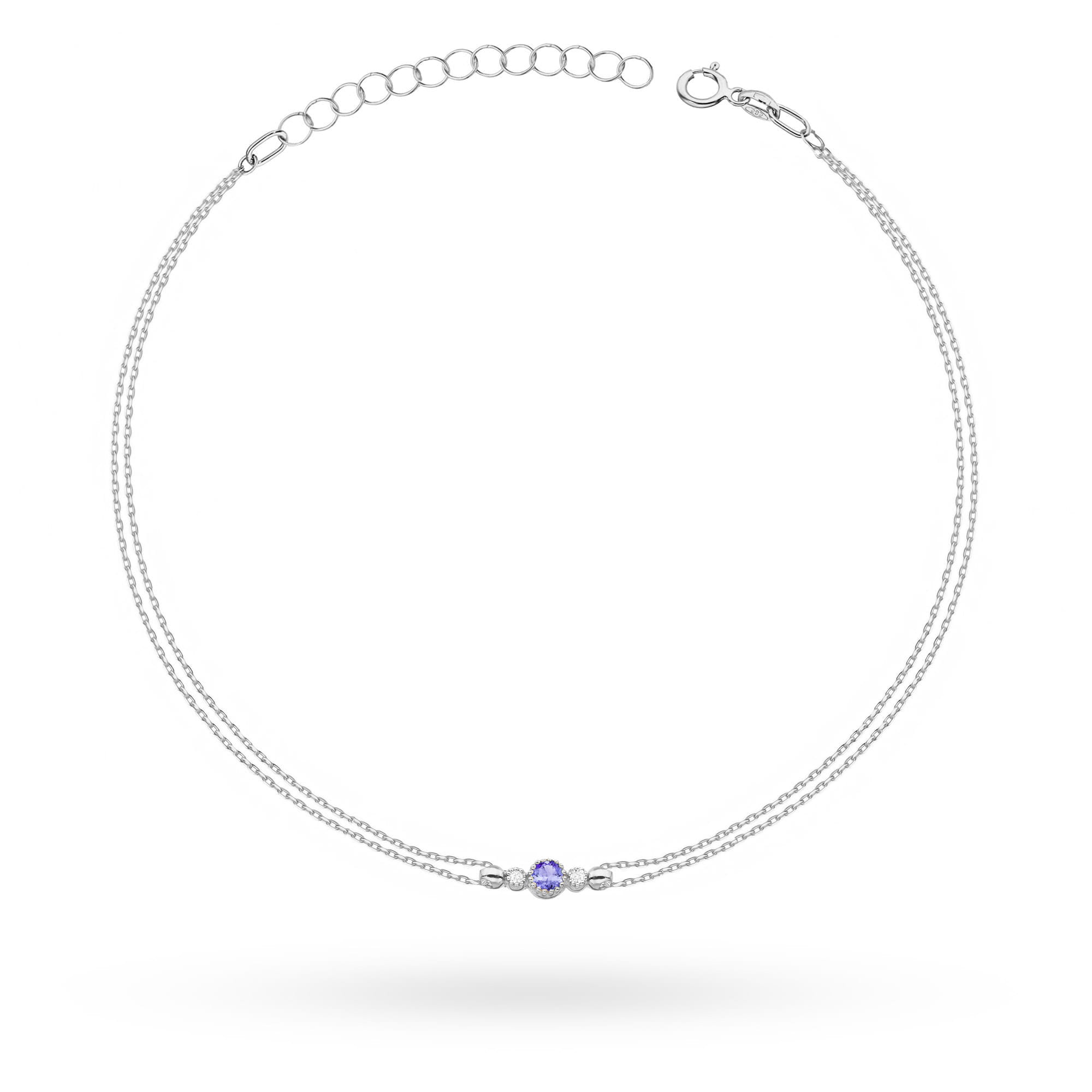 Brățară Aur 14K B005 Tanzanit 0.15ct